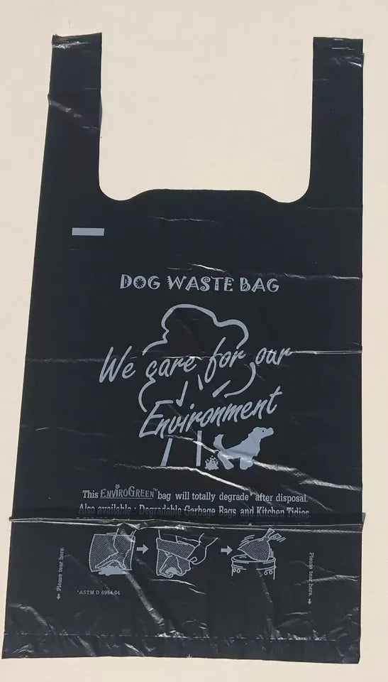 Strong tie handle dog waste bags 225 pack