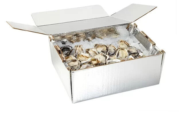 Thermal insulated Chilltainer cardboard takeaway boxes