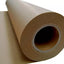 Thick brown kraft paper roll for wrapping and craft projects