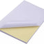 White adhesive sticker paper A4 for printing