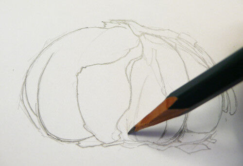 a drawing on Acid free drawing paper