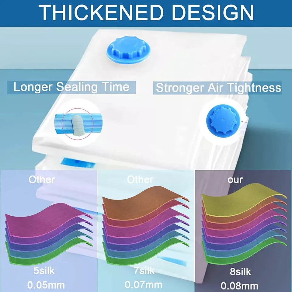 airtight vacuum storage bags for space saving home use