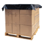 Pallet top cover sheet black