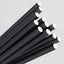 Paper Straws Bamboo Red Stripes Black 3ply Straws Biodegradable