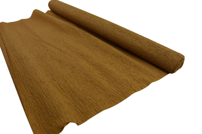 brown Craft crepe paper roll