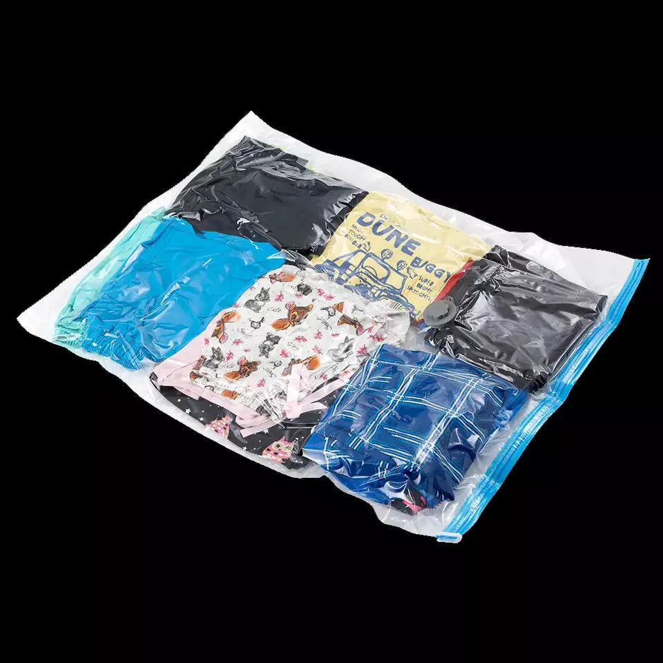 clothes storage vacuum bags for travel and home organisation