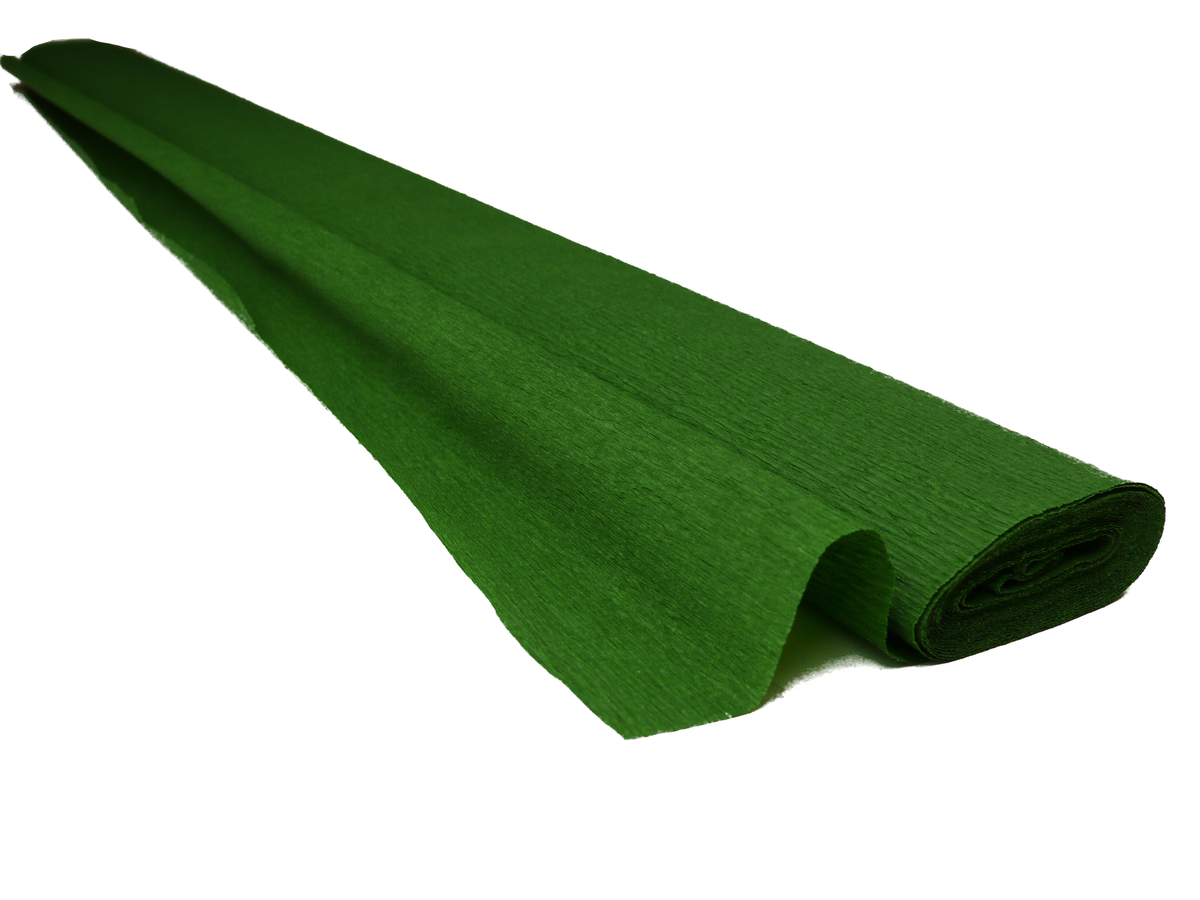 green Craft crepe paper roll