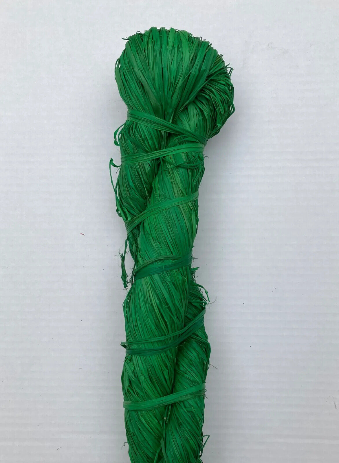 green raffia hank