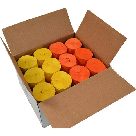 orange and yellow