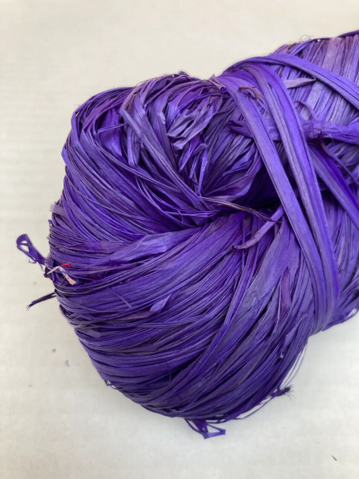 lavender raffia hank