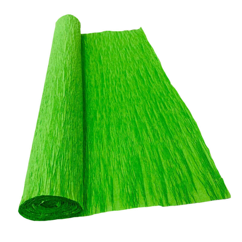 lime Craft crepe paper roll