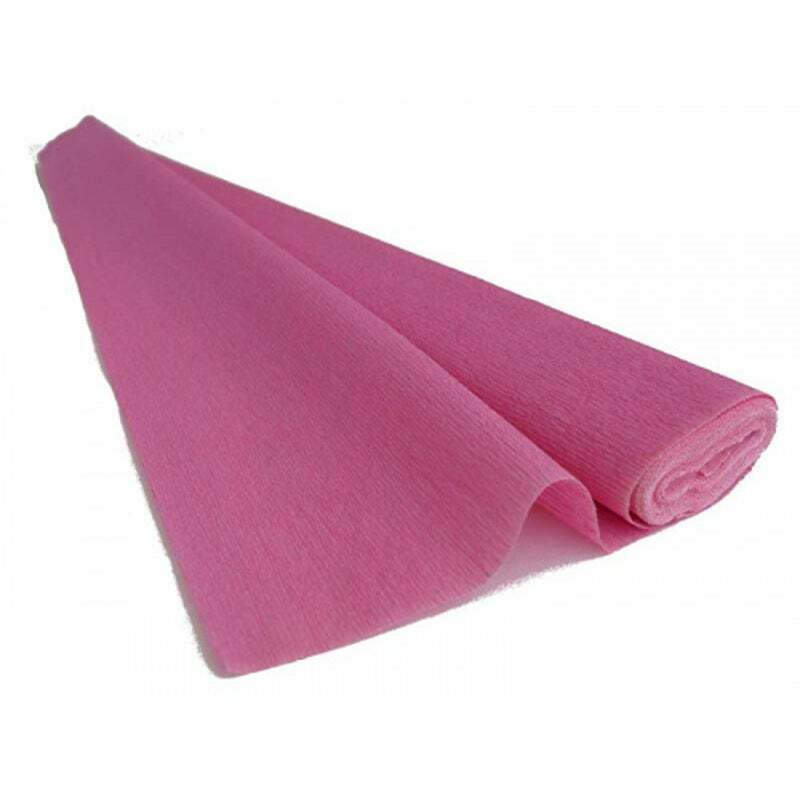 pink Craft crepe paper roll