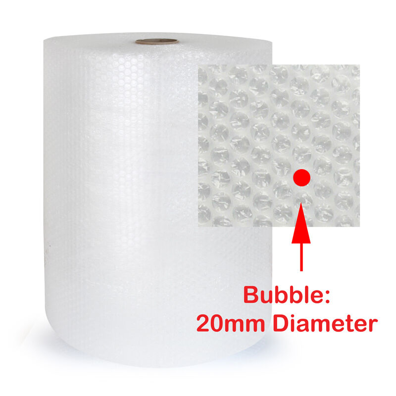 Bubble Wrap LARGE New 750mm X 100m 20mm Bubble premium Quality- Australia Made