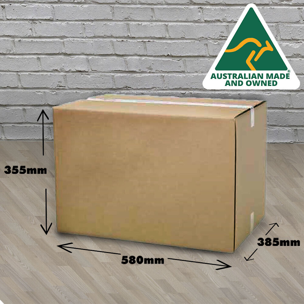 Moving Cardboard Packing Boxes 5-50 x 90Litres 580x385x355mm Same Day ...