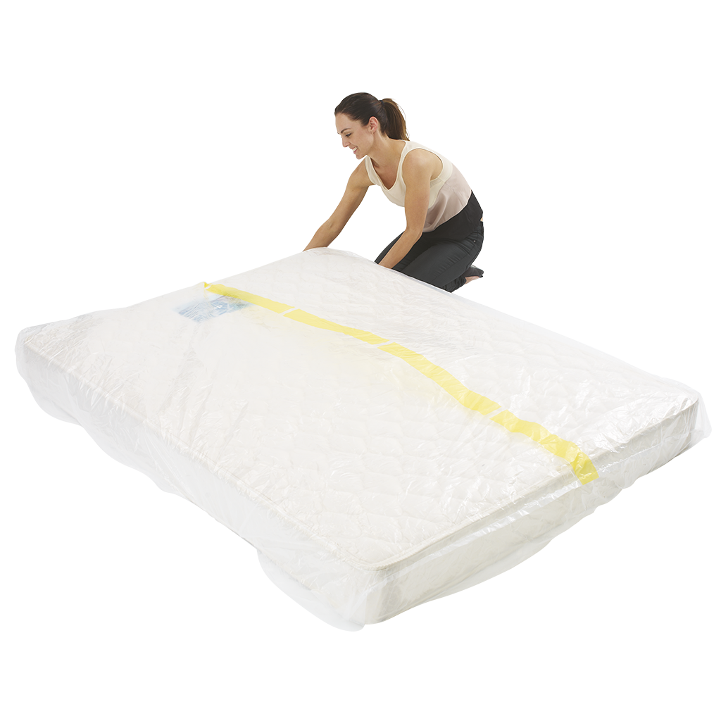 1 x KING Plastic Mattress Protector Moving & Storage Bag Cover -EXPRESS POSTAGE