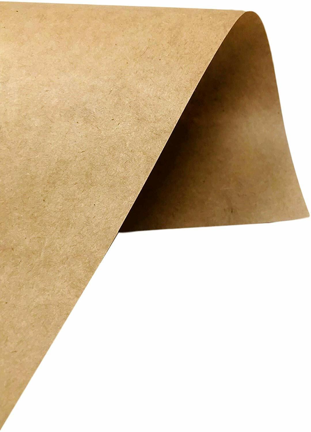 Brown Kraft Papers 500 x Sheets 75GSM Natural Recycled- Premium Quality- AU Made