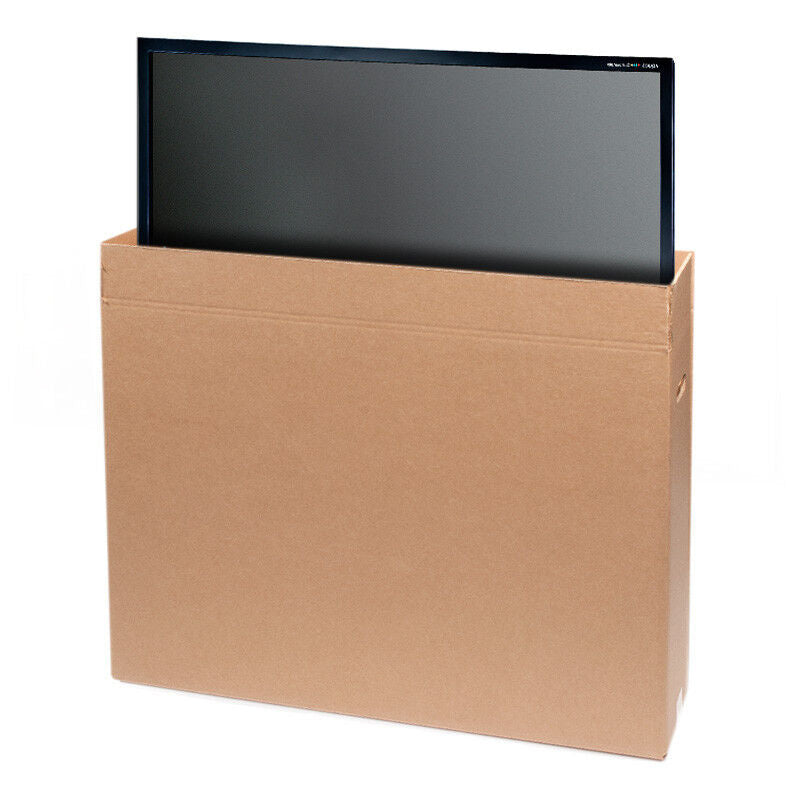 Plasma/LCD TV Cardboard Moving Box for Television Transport & Storage up 50 inch