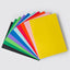 100 x Mixed Coloured Cardboard  Sheets 510x 640mm 200GSM- AU Made