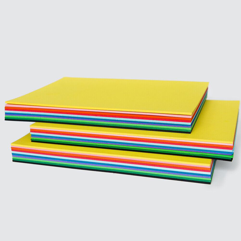 500 Sheets x 150GSM A4 Coloured Card Cardboard Paper - Premium Quality Au Made