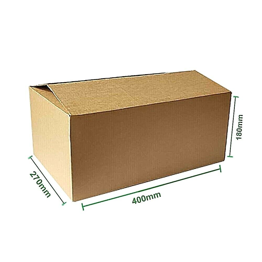Mailing Cardboard Box 400x270x180mm Regular Shipping Kraft Board BX3-