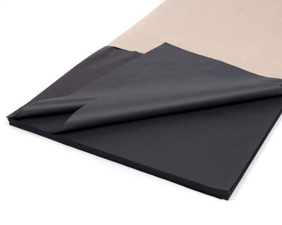 Black Tissue Paper Acid Free Ream Gift Wrap Wrapping Gift 22 GSM 1- 500 Sheet