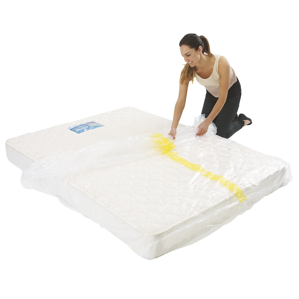 1 x KING Plastic Mattress Protector Moving & Storage Bag Cover -EXPRESS POSTAGE