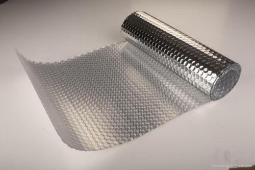 Foil Bubble wrap Metalized Insulation Bubble Cushioning 1.5M Height x 50m