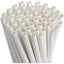 Paper Straws Bamboo Red Stripes Black 3ply Straws Biodegradable