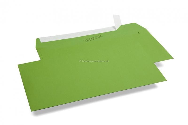 50 x DL Coloured Envelopes 220mm x110mm 80gsm - Peel N Stick