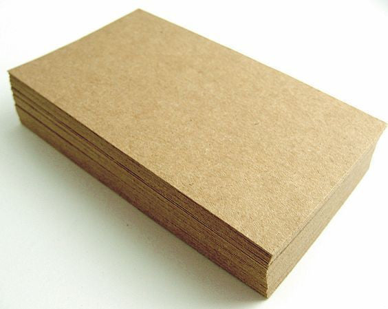 Brown Kraft Paper 100 Sheets A3 225gsm 100% Recycled.
