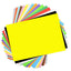 100 sheets A4 Coloured Cardboard Paper 125gsm PremiumPack