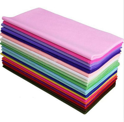 Acid Free Tissue Paper 100 Sheets Mixed Colours 22gsm - Various Sizes