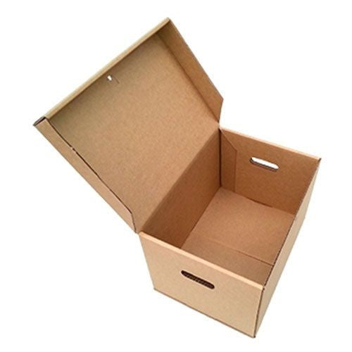 10x Archive and Storage Boxes 390mm x 306mm x 260mm