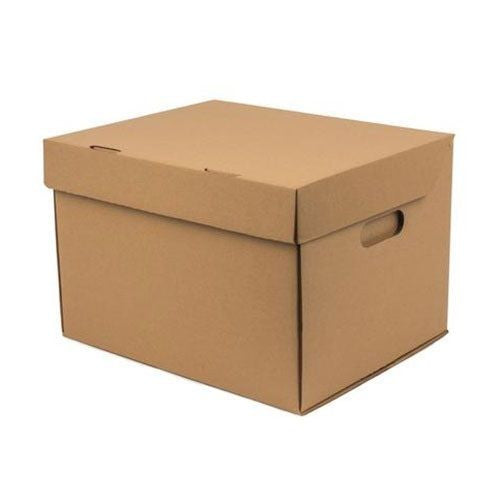 10x Archive and Storage Boxes 390mm x 306mm x 260mm