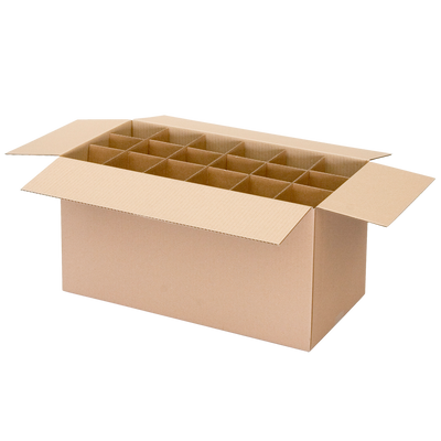 5 x Kitchen Moving Boxes with Dividers High Quality