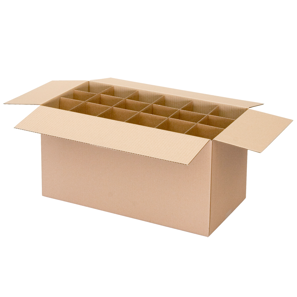 5 x Kitchen Moving Boxes with Dividers High Quality