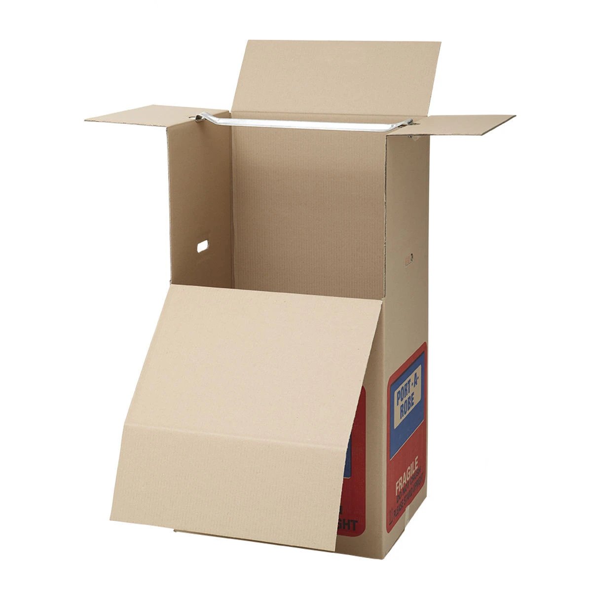 Port-a-Robe Clothes Moving Box With Rail - Premium Qlty – Snap Pack Pty Ltd