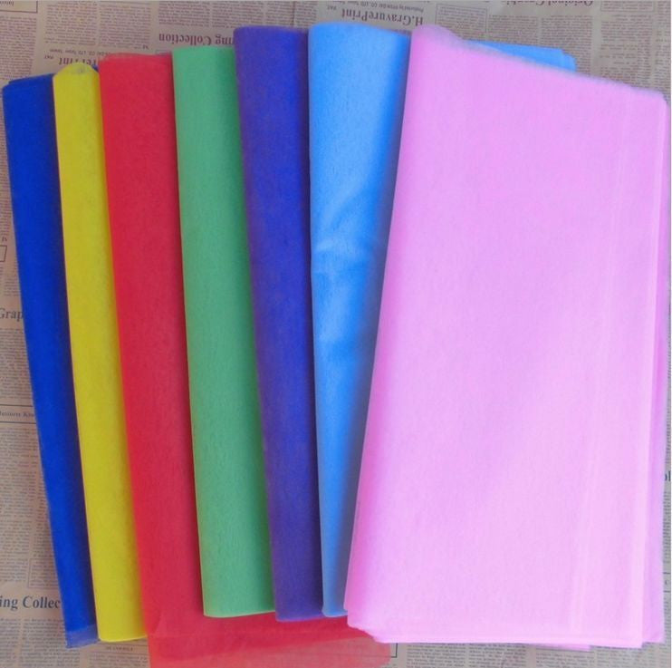 Acid Free Tissue Paper 500 Sheets Assorted Colour 510mmx760mm 22gsm