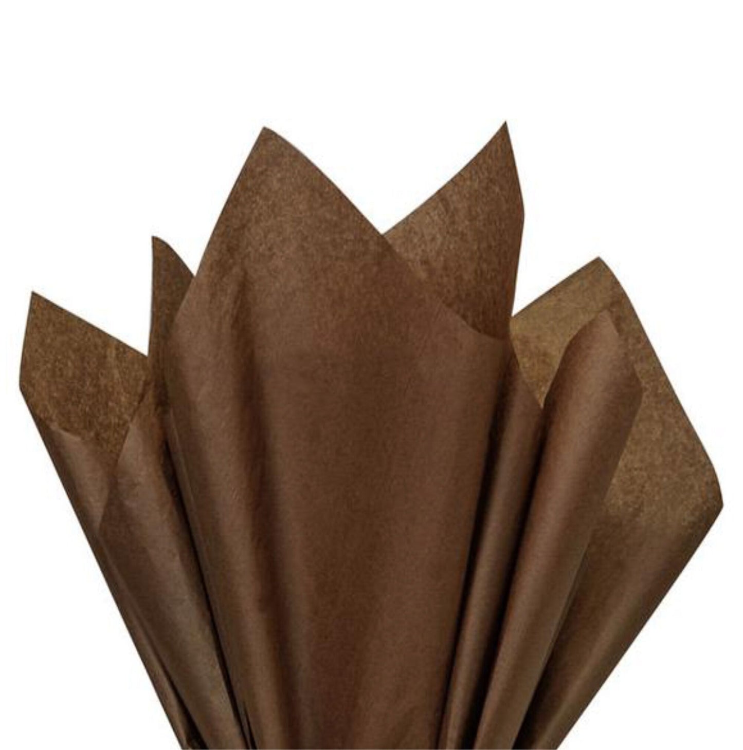 Eco-friendly acid-free brown coloured tissue paper