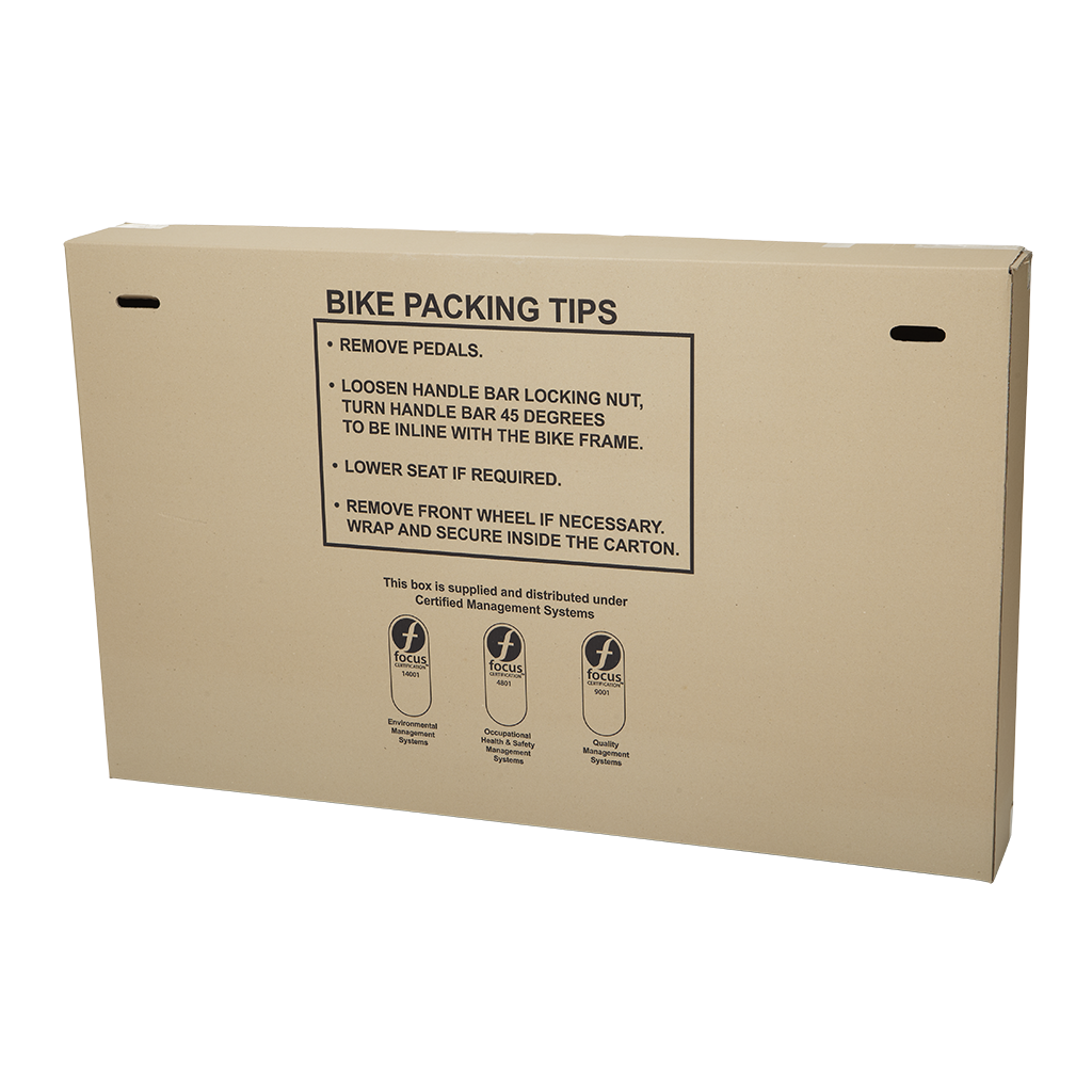 Heavy duty bicycle packing box for moving au made