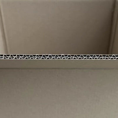 Tea chest moving boxes twin cushion construction