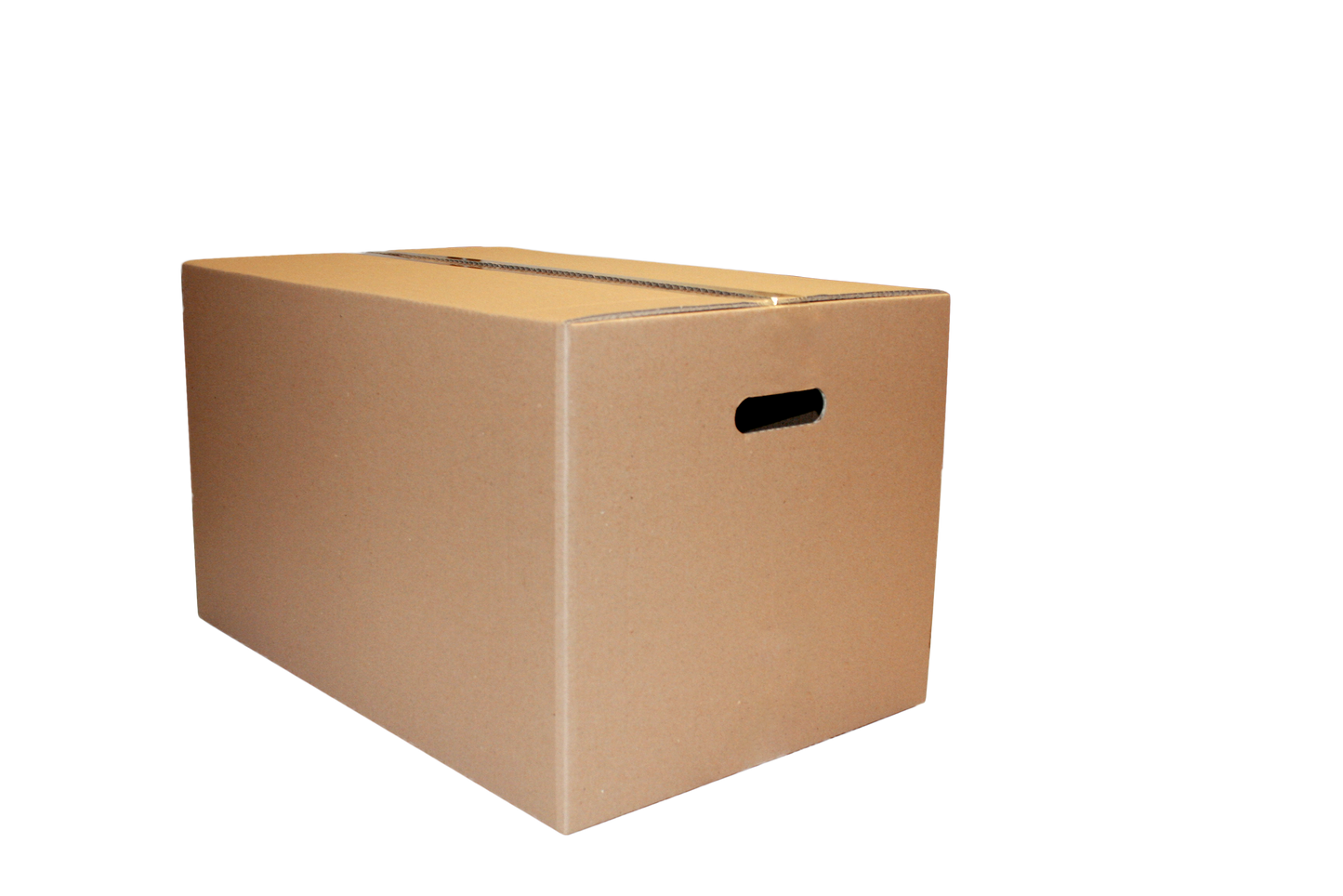 Cardboard Boxes With Handles %100 Recycled 10- 50 Qty