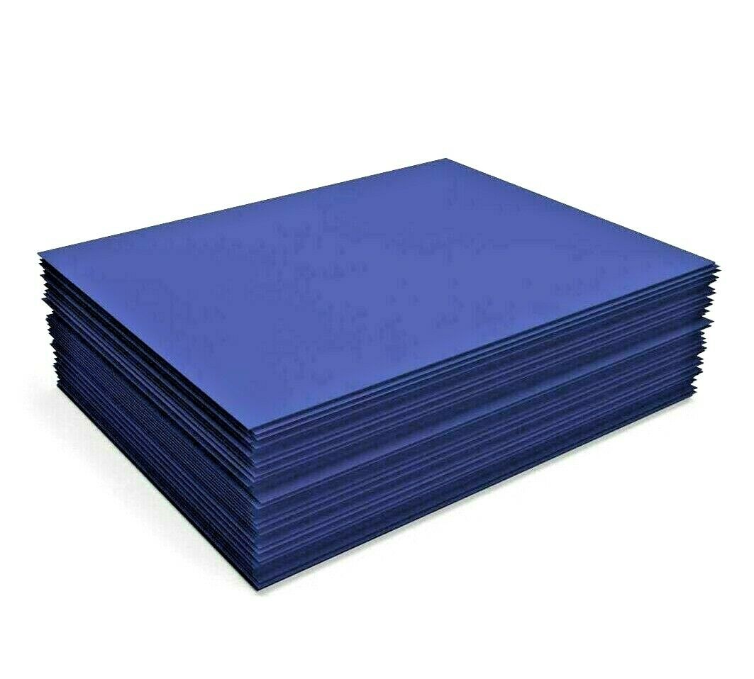 dark blue Coloured card paper