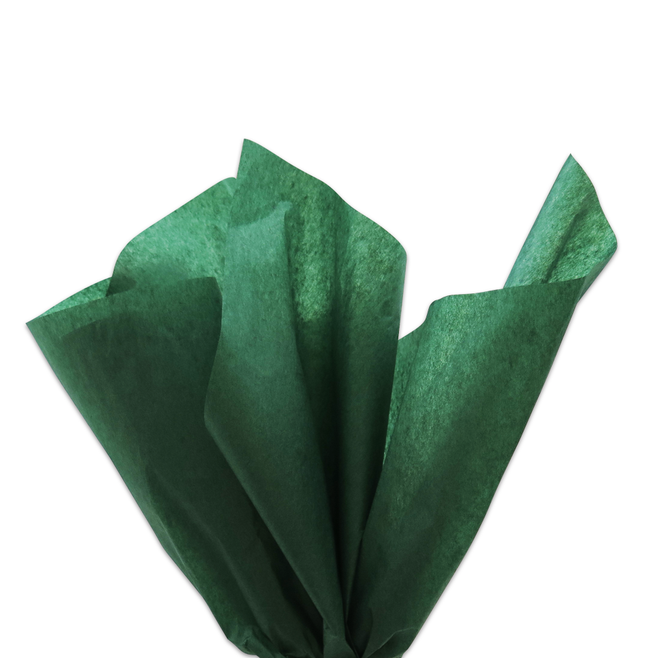 green-coloured-tissue-paper-sheets